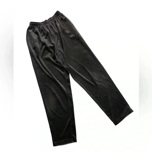 Adolfo Sport Vintage Grey Velour Lounge Jogging  Pants Size Small - Picture 3 of 7